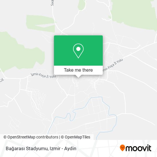 Bağarası Stadyumu map