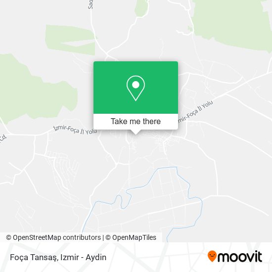 Foça Tansaş map