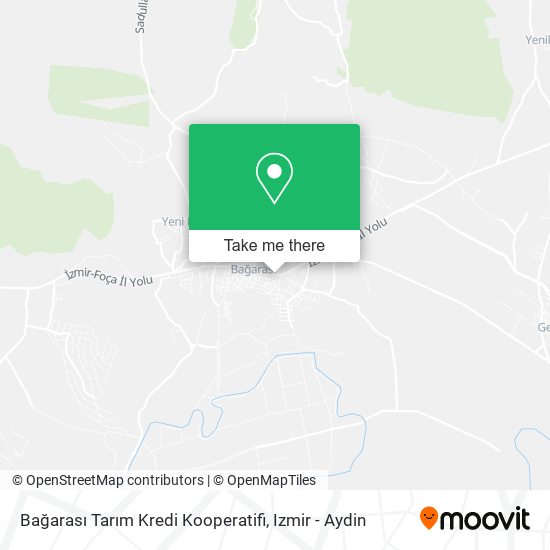 Bağarası Tarım Kredi Kooperatifi map
