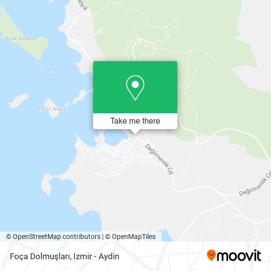 Foça Dolmuşları map