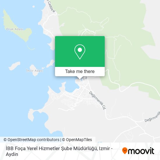 İBB Foça Yerel Hizmetler Şube Müdürlüğü map