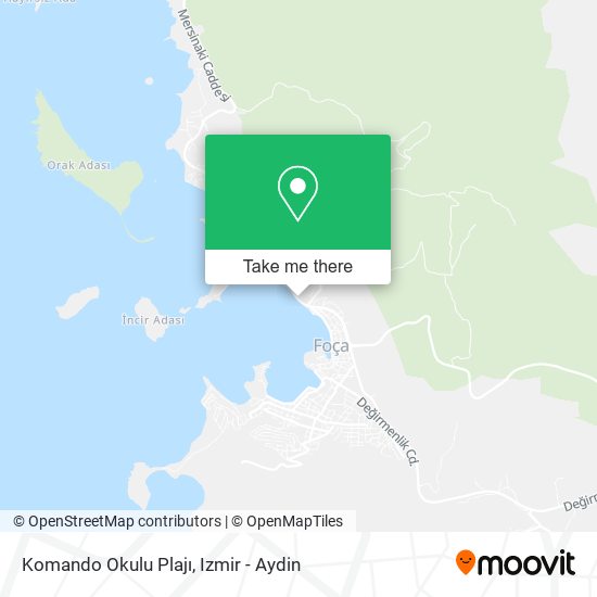 Komando Okulu Plajı map