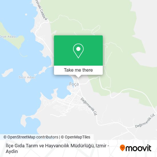 İlçe Gıda Tarım ve Hayvancılık Müdürlüğü map