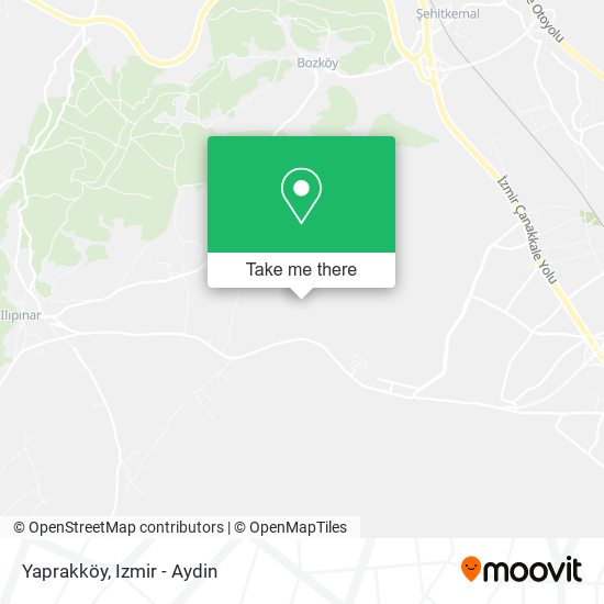 Yaprakköy map