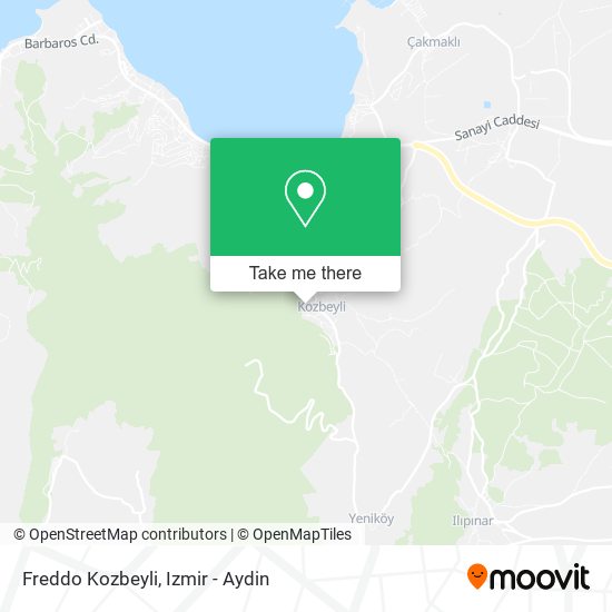Freddo Kozbeyli map