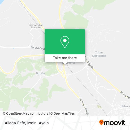 Aliağa Cafe map