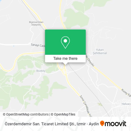 Özerdemdemir San. Ticaret Limited Şti. map