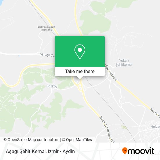 Aşağı Şehit Kemal map