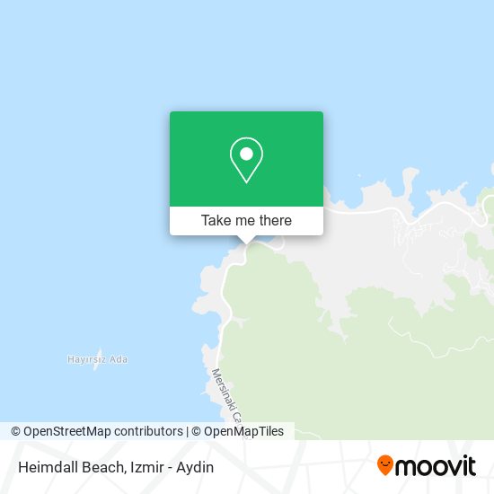 Heimdall Beach map