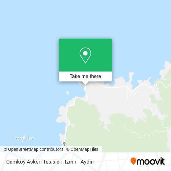 Camkoy Askeri Tesisleri map