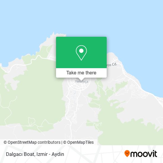 Dalgacı Boat map