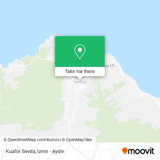 Kuaför Sevda map