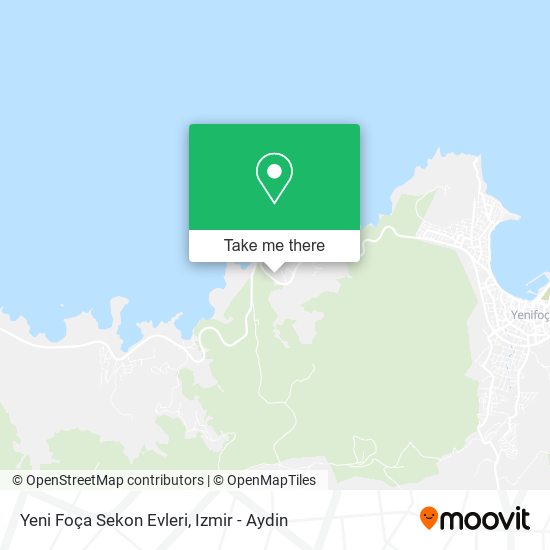 Yeni Foça Sekon Evleri map