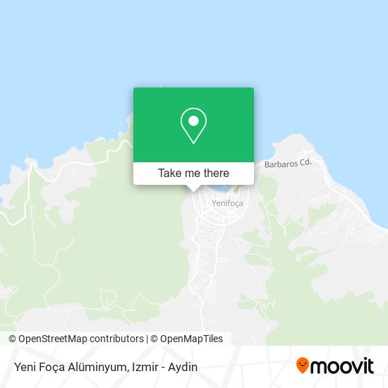 Yeni Foça Alüminyum map