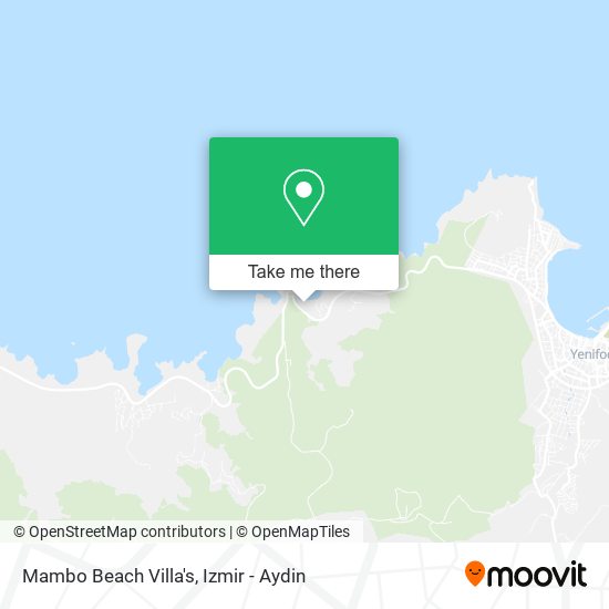 Mambo Beach Villa's map