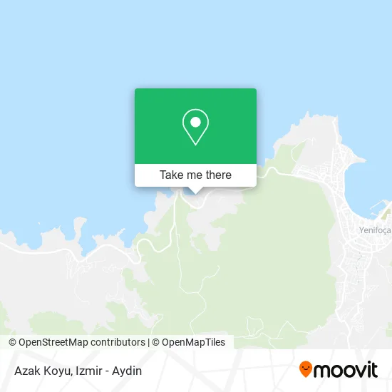 Azak Koyu map