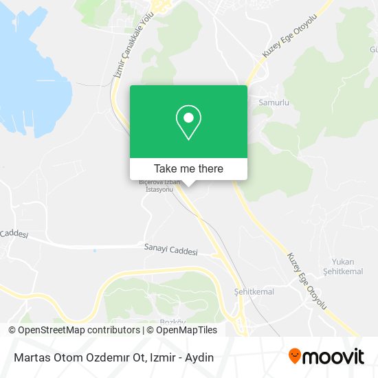 Martas Otom Ozdemır Ot map
