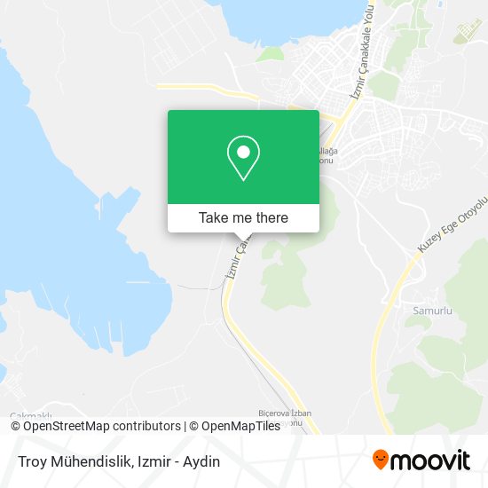 Troy Mühendislik map