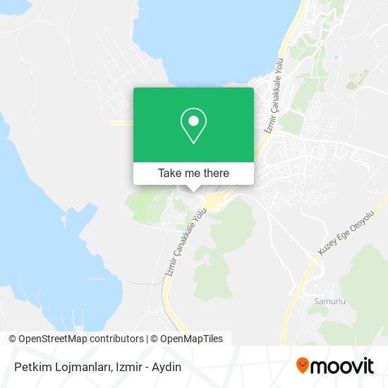 Petkim Lojmanları map