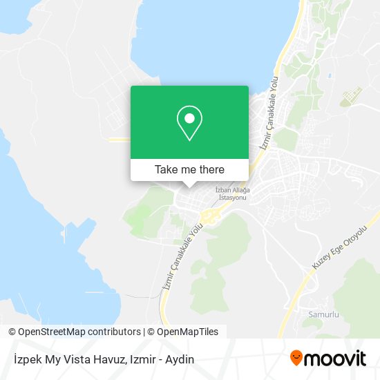 İzpek My Vista Havuz map