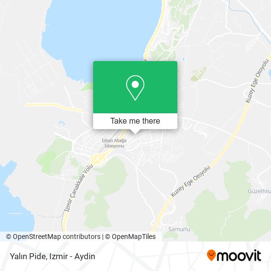 Yalın Pide map