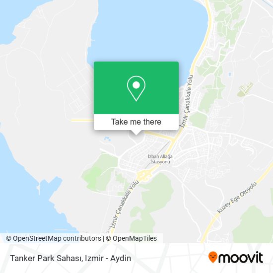 Tanker Park Sahası map