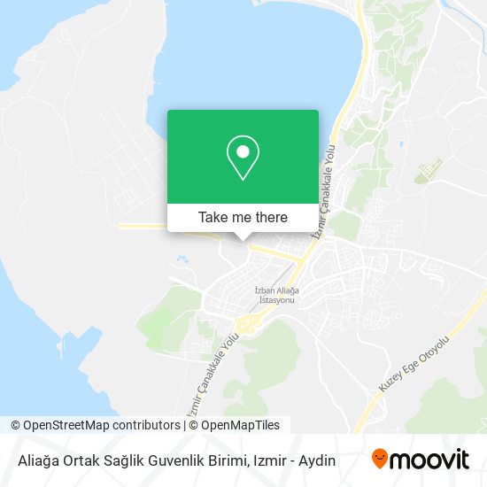 Aliağa Ortak Sağlik Guvenlik Birimi map