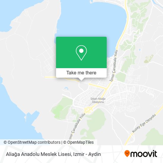 Aliağa Anadolu Meslek Lisesi map