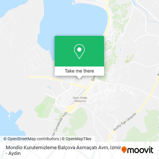 Mondio Kurutemizleme Balçova Asmaçatı Avm map