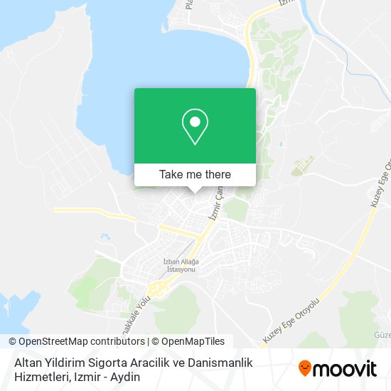 Altan Yildirim Sigorta Aracilik ve Danismanlik Hizmetleri map