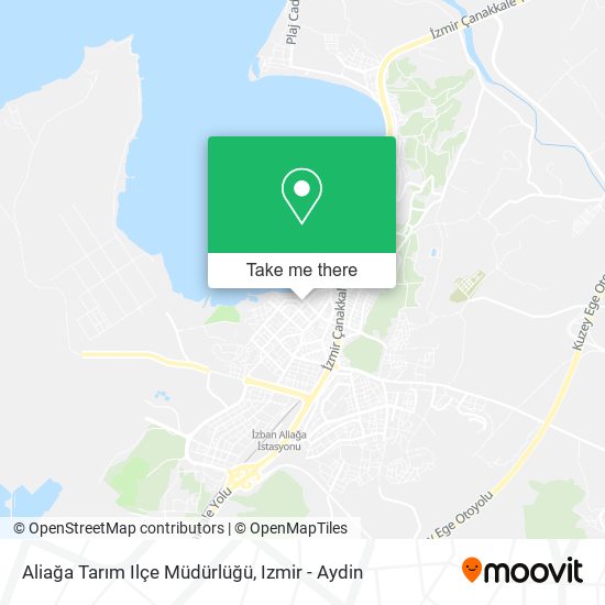 Aliağa Tarım Ilçe Müdürlüğü map