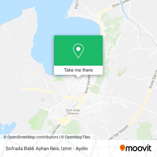 Sofrada Balık Ayhan Reis map