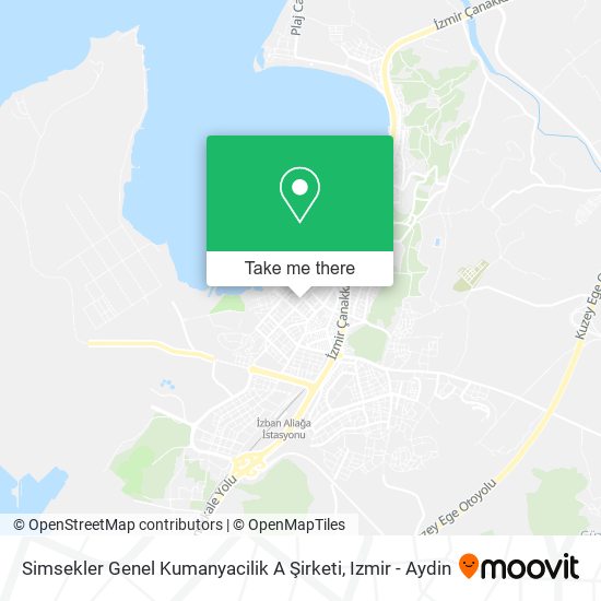Simsekler Genel Kumanyacilik A Şirketi map