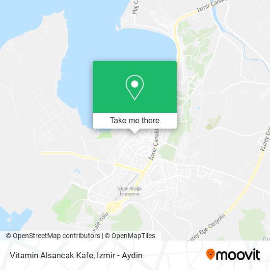 Vitamin Alsancak Kafe map