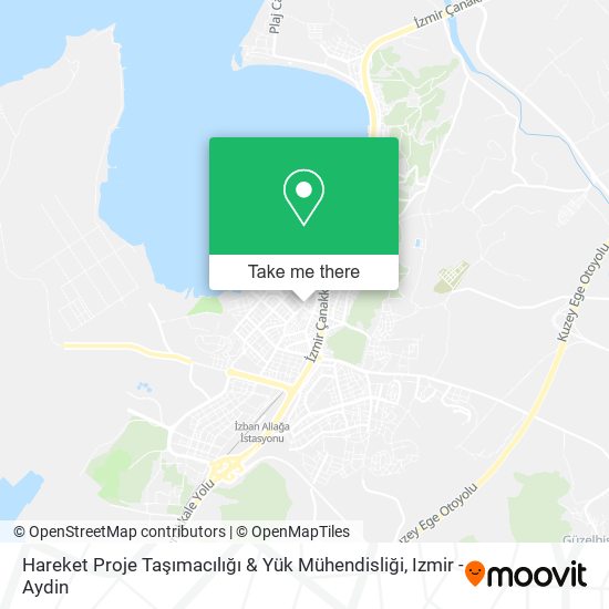 Hareket Proje Taşımacılığı & Yük Mühendisliği map