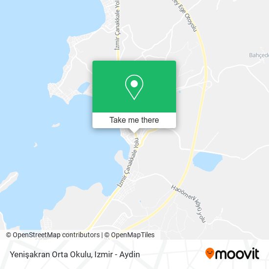 Yenişakran Orta Okulu map