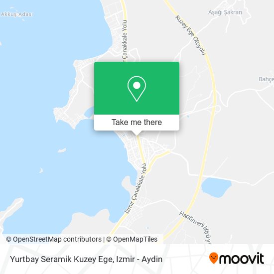 Yurtbay Seramik Kuzey Ege map