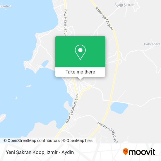 Yeni Şakran Koop map