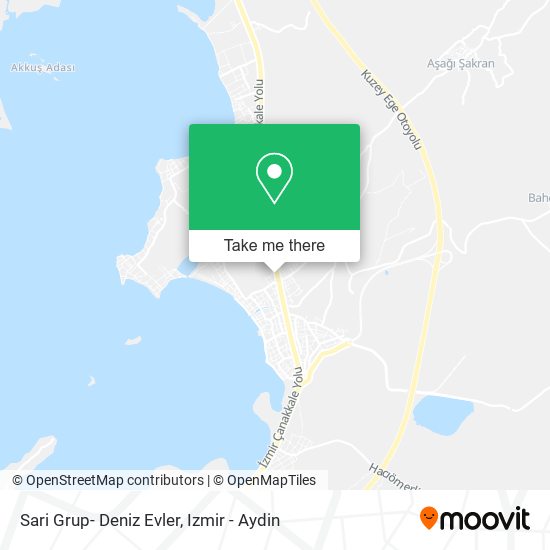 Sari Grup- Deniz Evler map