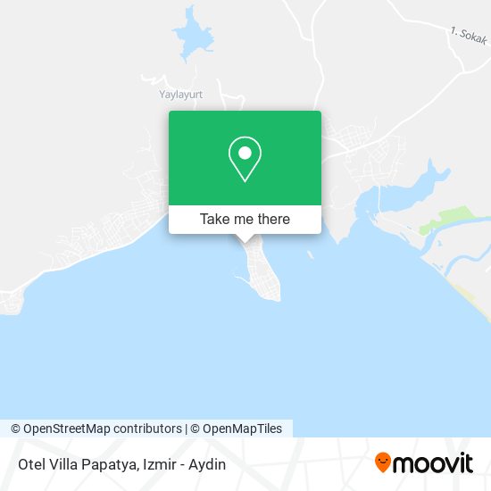 Otel Villa Papatya map