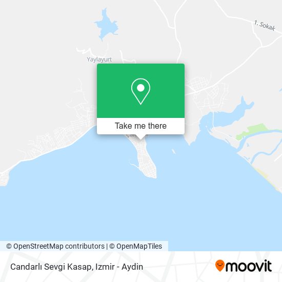 Candarlı Sevgi Kasap map