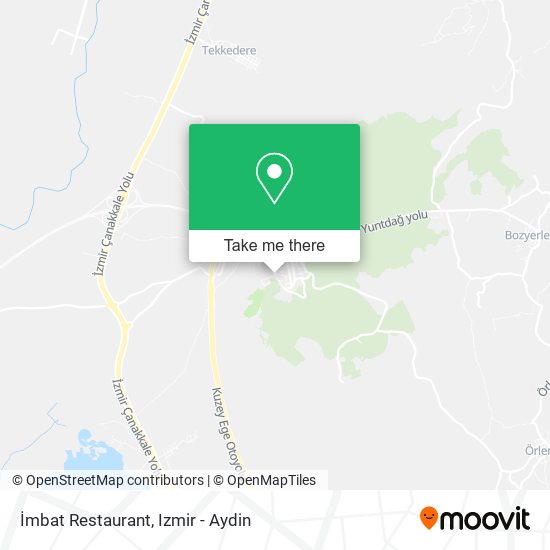 İmbat Restaurant map