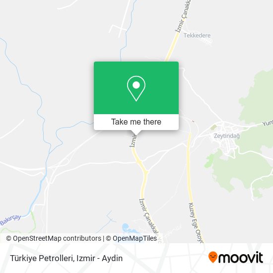 Türkiye Petrolleri map