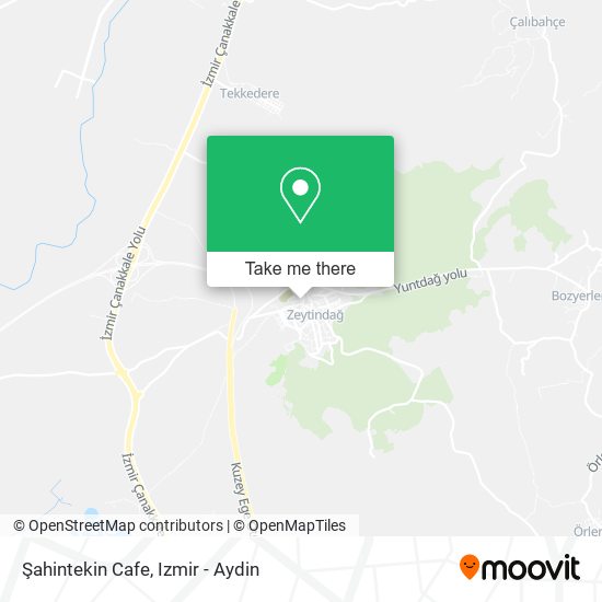 Şahintekin Cafe map