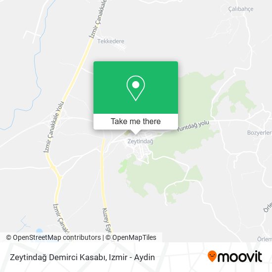 Zeytindağ Demirci Kasabı map