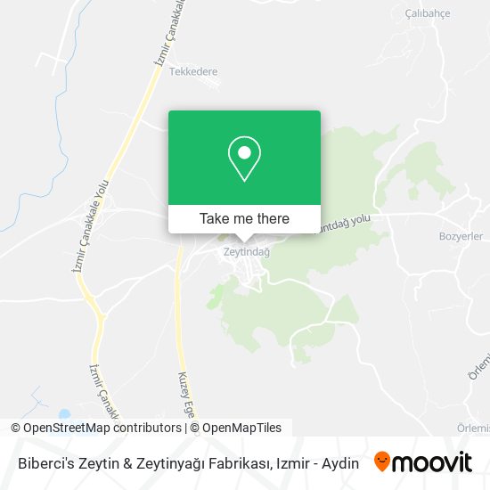 Biberci's Zeytin & Zeytinyağı Fabrikası map