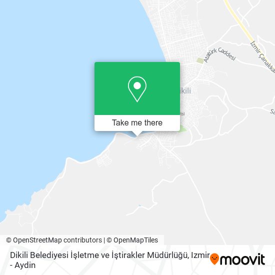 Dikili Belediyesi İşletme ve İştirakler Müdürlüğü map