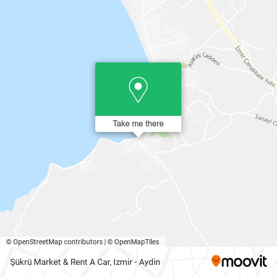 Şükrü Market & Rent A Car map