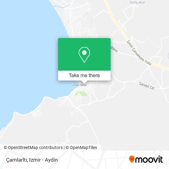 Çamlarltı map