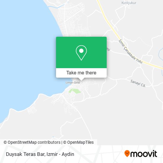 Duysak Teras Bar map